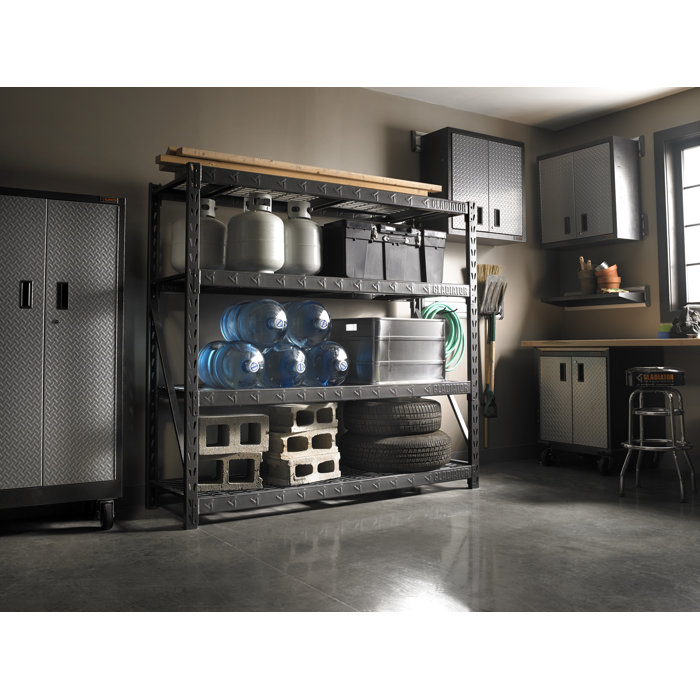 Gladiator GARS774XEG Gladiator® Heavy Duty Rack Shelving 72" H x 77" W